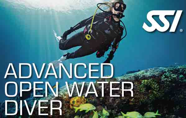 SSI erkenningsbrevet advanced openwater diver